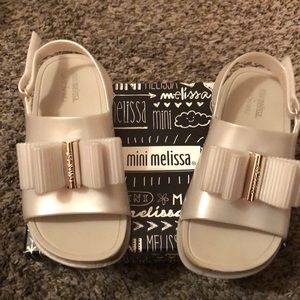 Pearl mini Melissa sandals